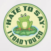 君にそう言うのは大嫌いだ ラベル (デザイン2)