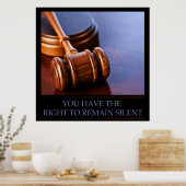君にはポスターを残す権利があ静かる ポスター (キッチン)