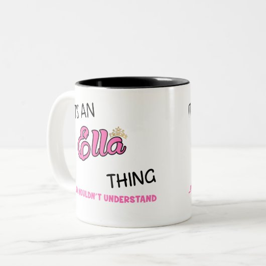 君には分からないのはエラの話だ ツートーンマグカップ (正面左)