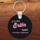 君には分からないのはエリカだ キーホルダー (正面)