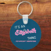 君には分からないのはエリザベスだ キーホルダー (正面)