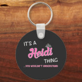 君には分からないのはヘディの話だ キーホルダー (正面)