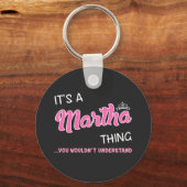 君には分からないのはマーサだ キーホルダー (正面)