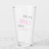 君には分からないようなエレーンの事 タンブラーグラス (裏面)