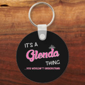 君には分からないようなグレンダだ キーホルダー (正面)