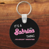 君には分からないようなサブリナの話だ キーホルダー (正面)