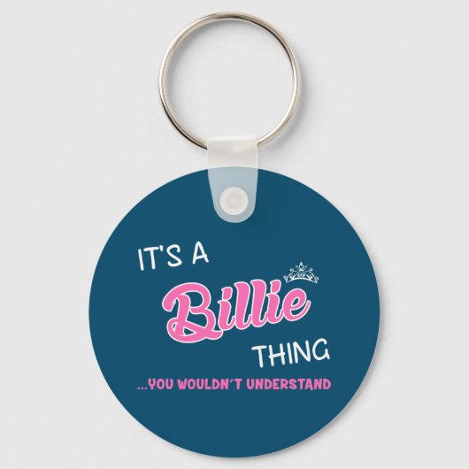 君には分からないようなビリー物だ キーホルダー (正面)