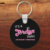 君には分からないようなヨルダン風の物だ キーホルダー (正面)
