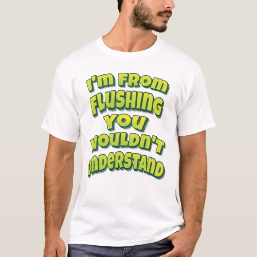 君には分からないフラッシュから来た Tシャツ (正面)
