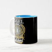 君には分からない天使の事だ ツートーンマグカップ (正面左)