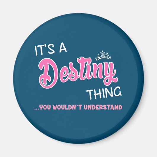 君には分からない運命の事だ マグネット (正面)