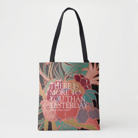 君には昨日より多くの人がいる トートバッグ (正面)