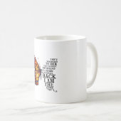 君には耐えられぬと彼らは彼女にささやいた コーヒーマグカップ (正面右)