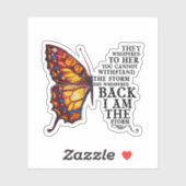 君には耐えられぬと彼らは彼女にささやいた シール (シート)