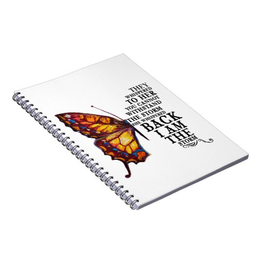 君には耐えられぬと彼らは彼女にささやいた ノートブック (右側)