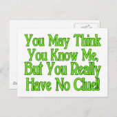 君には見当が付かぬ ポストカード (正面/裏面)