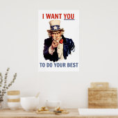 君にポスターを貼って最高の欲しい ポスター (キッチン)