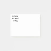 君に一発やろう ポストイット (正面)