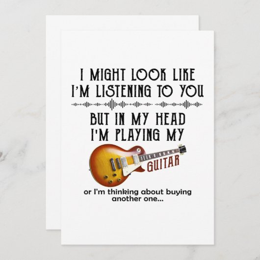 君に似聞ているかも知れぬが頭の中だ サンキューカード (正面/裏面)