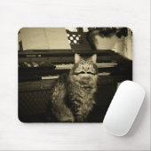 君に向かって遊口ひげを付ける マウスパッド (マウス)