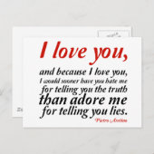 君に嫌われたら宜しいが ポストカード (正面/裏面)