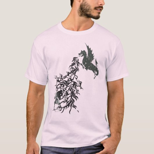 君に害を及ぼすものは無い Tシャツ (正面)