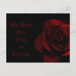 君に対する私の愛は永遠だ 招待状