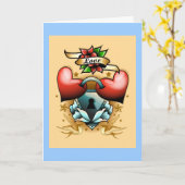 君に対する私の愛情はカードを成長させる カード (黄色い花)