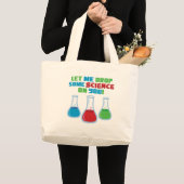 君に少し学問を教えて貰おう ラージトートバッグ (正面(商品))
