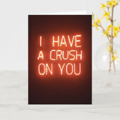 君に惚れた気が有る カード (黄色い花)