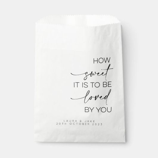 君に愛されるなんて甘いバッグ フェイバーバッグ (正面)