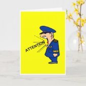 君に注意を向け恋しく思て カード (黄色い花)