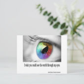 君に見てもらいたいな ポストカード (スタンド正面)