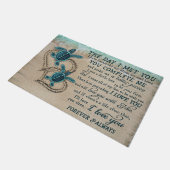 君に逢った日にはお目通りだ ドアマット (アングル)