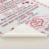 君に逢って実に好い細君に逢ったのは縁だと思った シェルパブランケット (3/4)