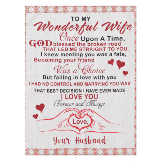 君に逢って実に好い細君に逢ったのは縁だと思った テーブルクロス