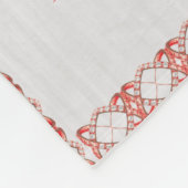 君に逢って実に好い細君に逢ったのは縁だと思った フリースブランケット (角)