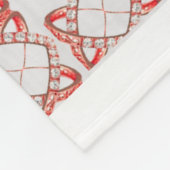 君に逢って実に好い細君に逢ったのは縁だと思った フリースブランケット (角)