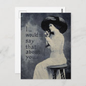 君のことなんて言わないよおもしろい ポストカード (正面/裏面)