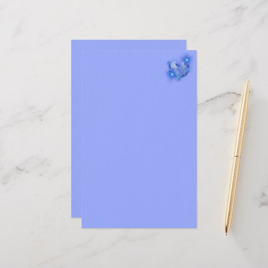 君のことはいつも私のハートだ 便箋 (正面/裏面インサイチュ)