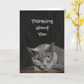 君のこ考えるとを言う カード (黄色い花)