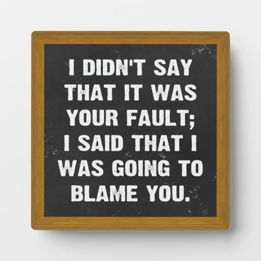 君のせいだとは言わなかった フォトプラーク (正面)