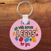 君のためにレゴを歩いて渡ろう キーホルダー (正面)