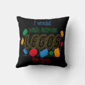 君のためにレゴを歩いて渡ろう クッション (裏面)