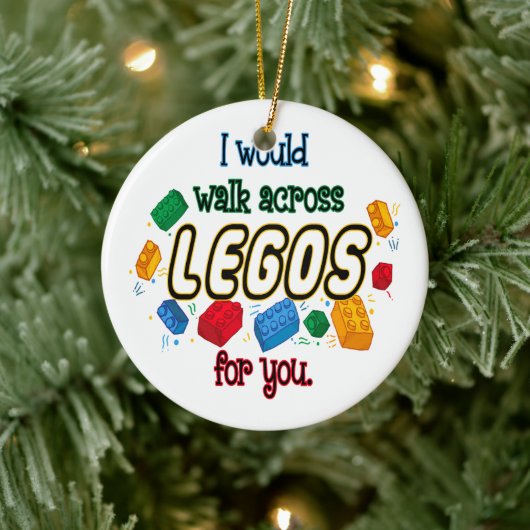 君のためにレゴを歩いて渡ろう セラミックオーナメント (ツリー)