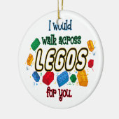 君のためにレゴを歩いて渡ろう セラミックオーナメント (左)
