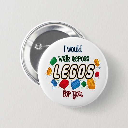 君のためにレゴを歩いて渡ろう 缶バッジ (正面&裏面)
