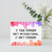 君のもし女性主義は交差していない… ポストカード (スタンド正面)