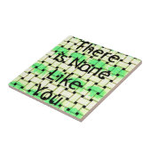 君のようなプリントは無い タイル (側面)