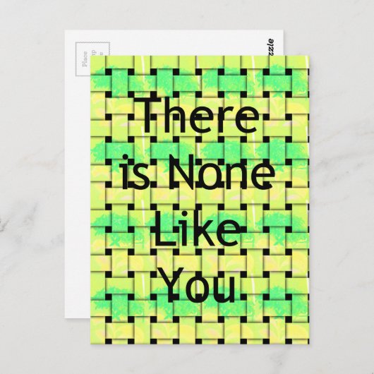 君のようなプリントは無い ポストカード (正面/裏面)